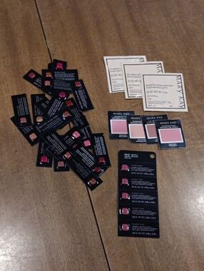 Mary Kay Sample Pack — Pink, Peach & Neutral Makeup Singles